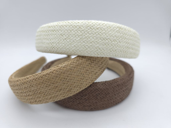 Preview: Bast Haarreifen breit